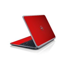 Dell XPS 12 2 IN 1 RED CARBON FIBER Laptop Skin