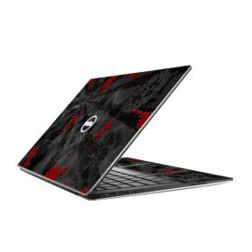 Dell XPS 13 9370 / 7390 BLACK SKULLS RED Laptop Skin