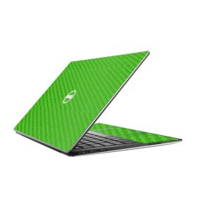Dell XPS 13 9370 / 7390 GREEN CARBON FIBER Laptop Skin