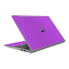 HP ZBook Power G9 Mobile Workstation PURPLE CARBON FIBER Laptop Skin