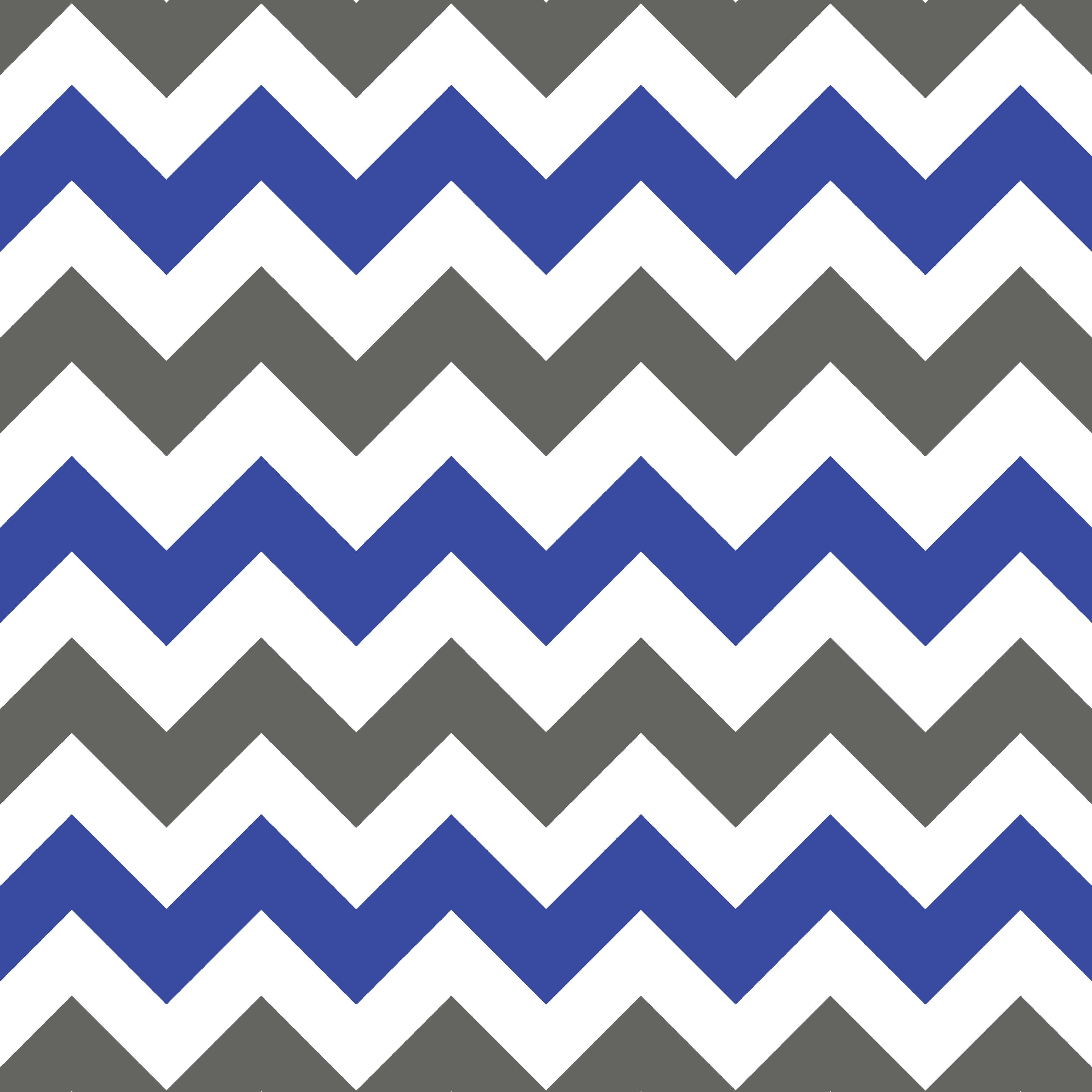 Blue Grey Chevron
